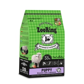 Zooring Puppy Ягненок и рис с брокколи 10 кг