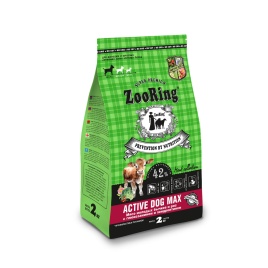 Zooring Active Dog Max Мясо молодых бычков и рис с глюкозамином и хондроитином 2 кг